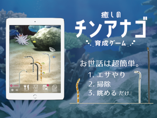 癒しのチンアナゴ育成ゲーム By Hiroki Yamada Ios 日本 Searchman アプリマーケットデータ