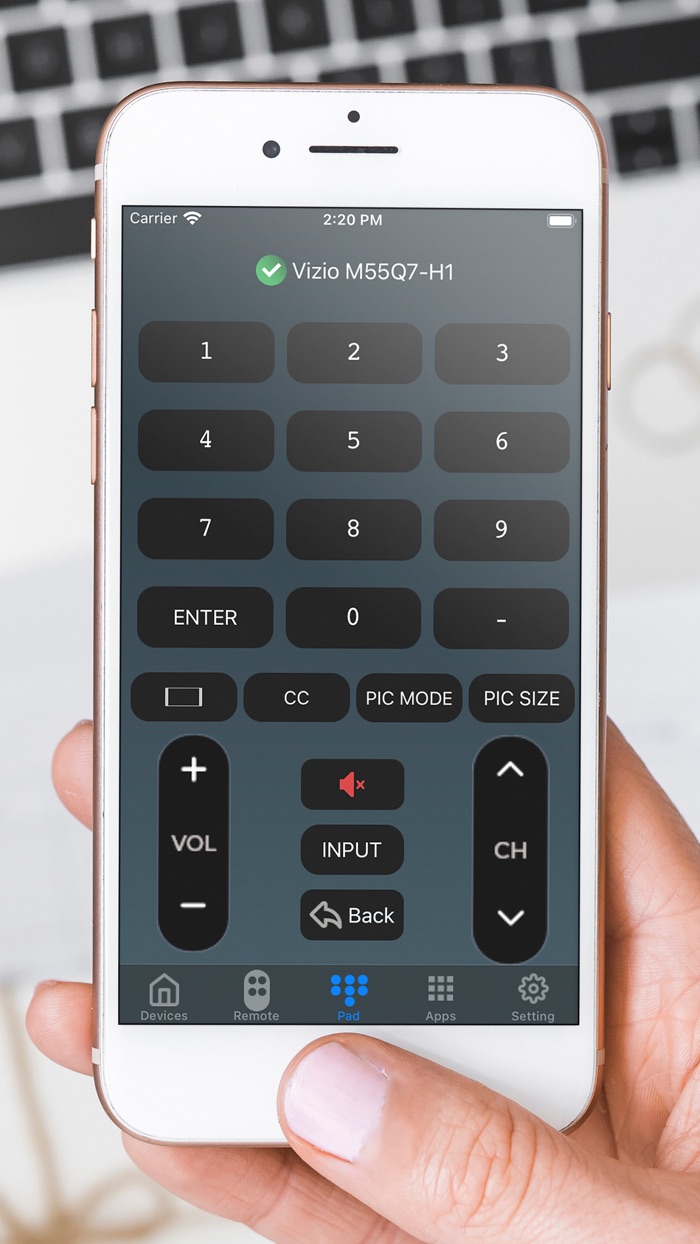 Remote for Vizio - SmartCast