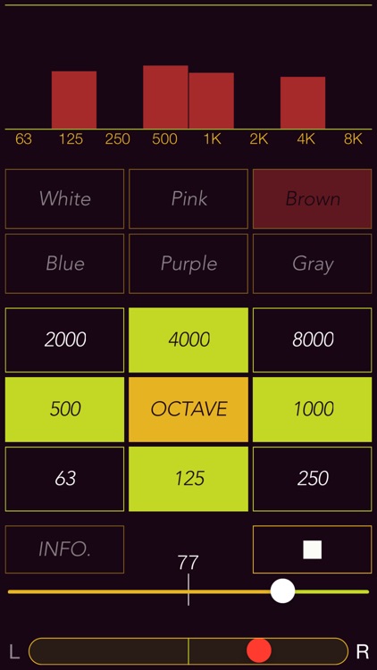 Octave-band Colored Noise screenshot-8