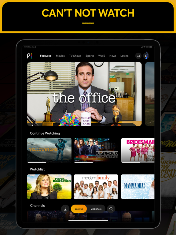 iPad Image of Peacock TV: Stream TV & Movies