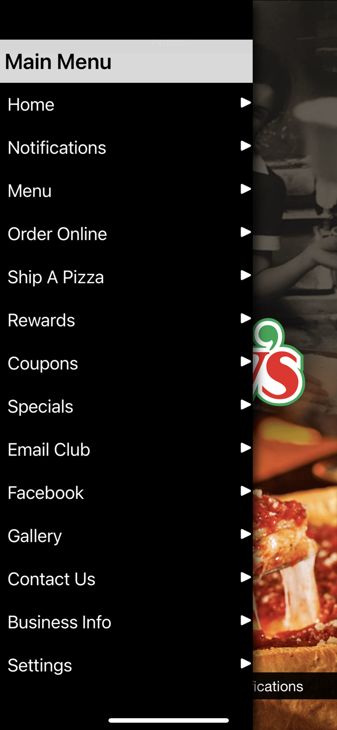 The Original Nancys Pizzeria