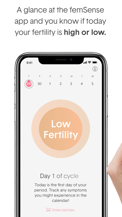 femSense fertility screenshot 3