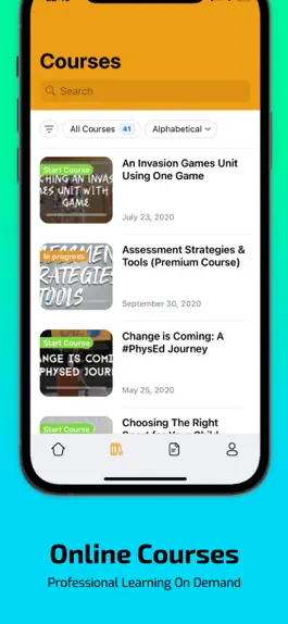 Game screenshot The PhysEd Library apk