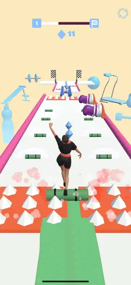 Game screenshot Pilates Run apk