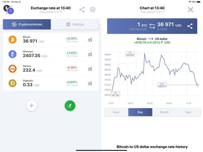 Cryptocurrency exchange