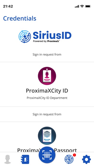 ProximaX SiriusID screenshot 3