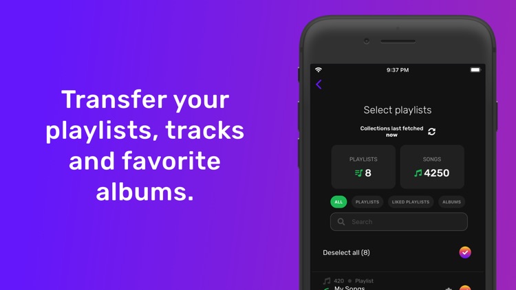 FreeYourMusic - Easy Transfers screenshot-0