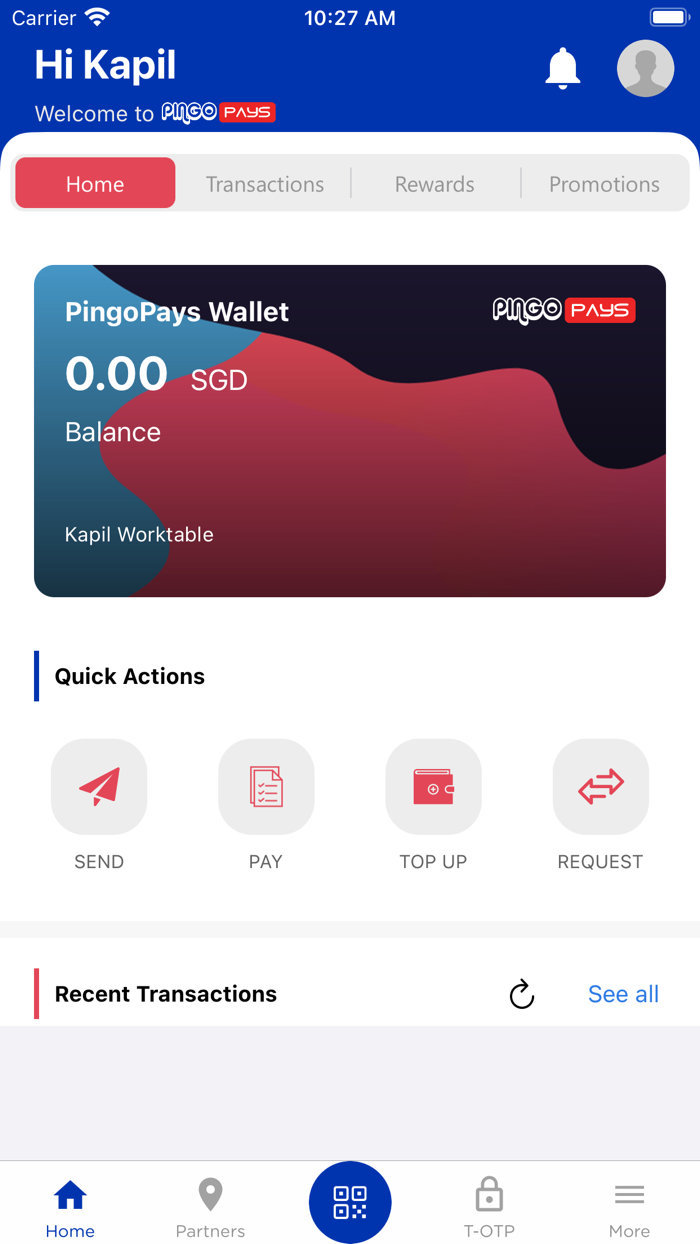 Pingopays Digital Wallet