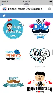 How to cancel & delete happy fathers day stickers ! 2