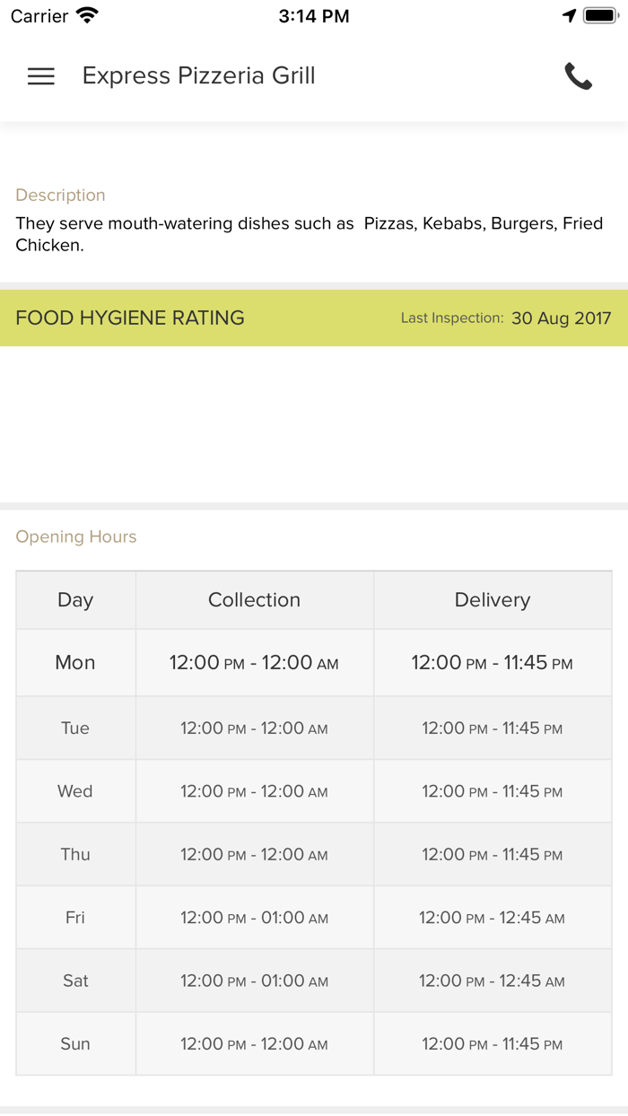 Express Pizzeria Grill