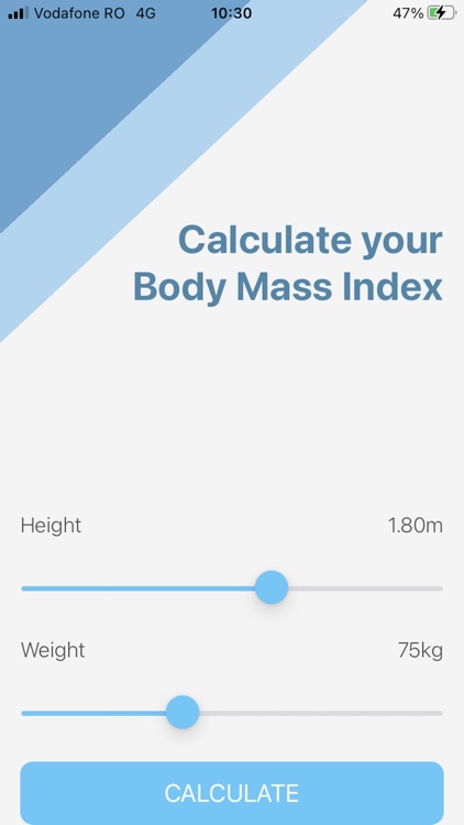 Easy BMI Calculator - No ads