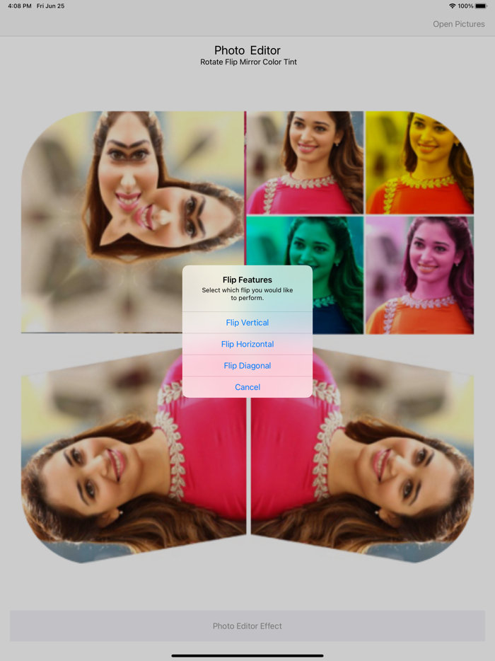 PhotoEditor-Rotate Flip Mirror
