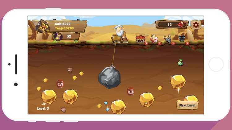 Gold Miner Classic HD+ screenshot-7