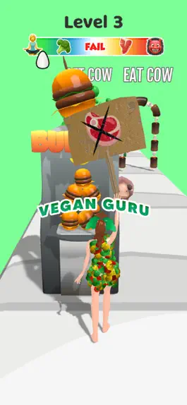 Game screenshot Vegan Run! mod apk