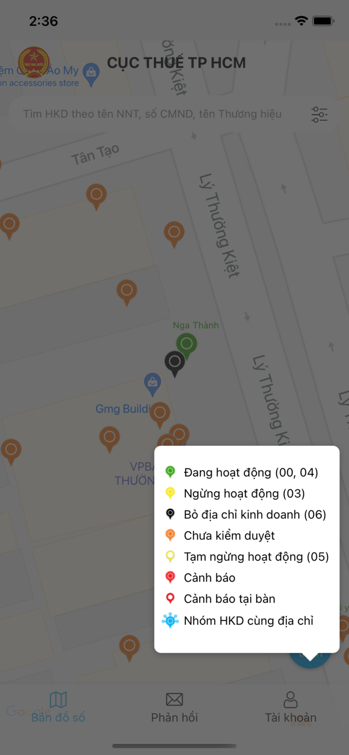 Bản Đồ Số HKD