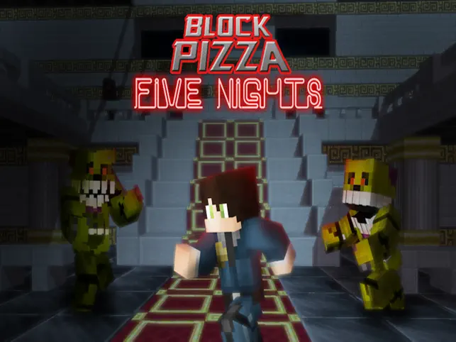 Screenshot 4 Block Pizza Five Nights iphone