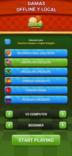 Screenshot 4 Damas: Online y Offline iphone
