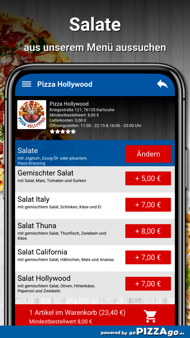 Pizza Hollywood Karlsruhe screenshot 5