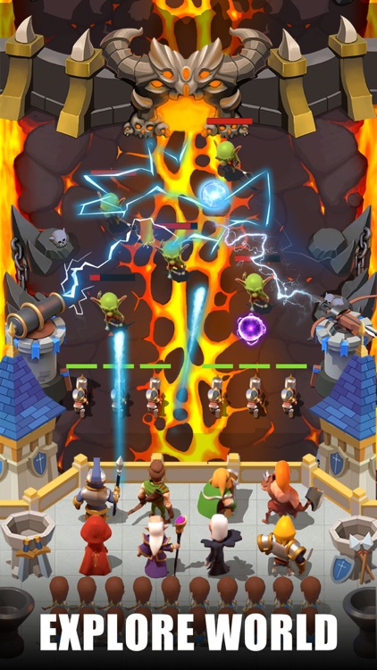 Castle Defense：Idle TD screenshot-6