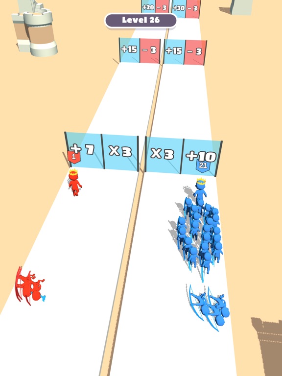 Archers Race 3D screenshot 2