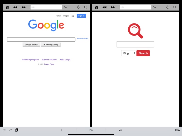 Split Screen Browser Pro