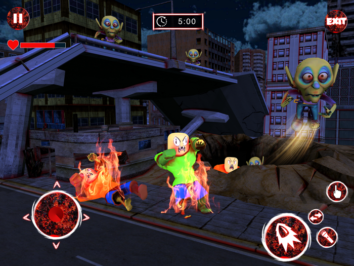 Baldy Zombie Mod Horror Escape