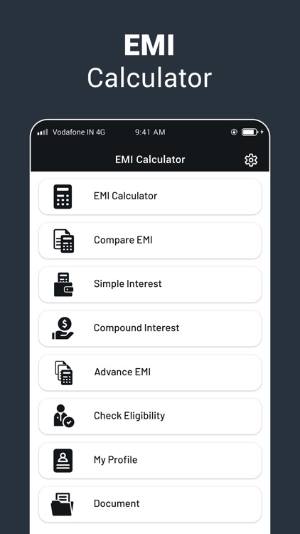 Calculate GST : EMI Calculator