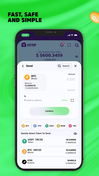 CCTIP Wallet-Crypto all in one