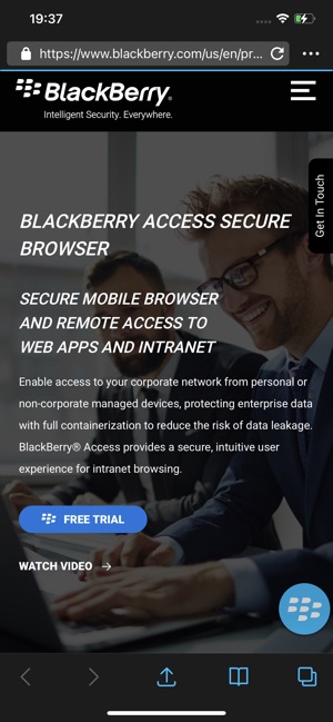 text free apps for blackberry