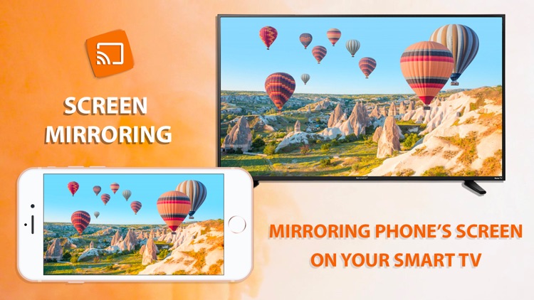 Screen Mirroring for TV •