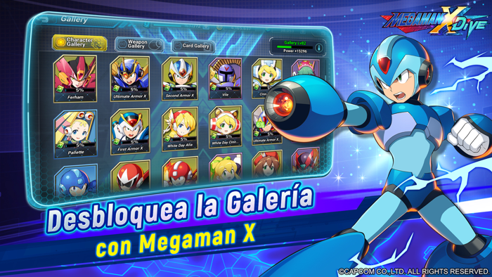 MEGA MAN X DiVE - MOBILE