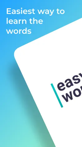 Game screenshot Easy Words - easy learn mod apk