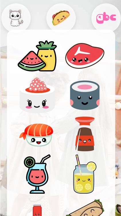 Kawaii Photo Stickers