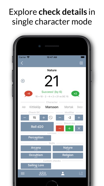 d20 Party Checks screenshot-6
