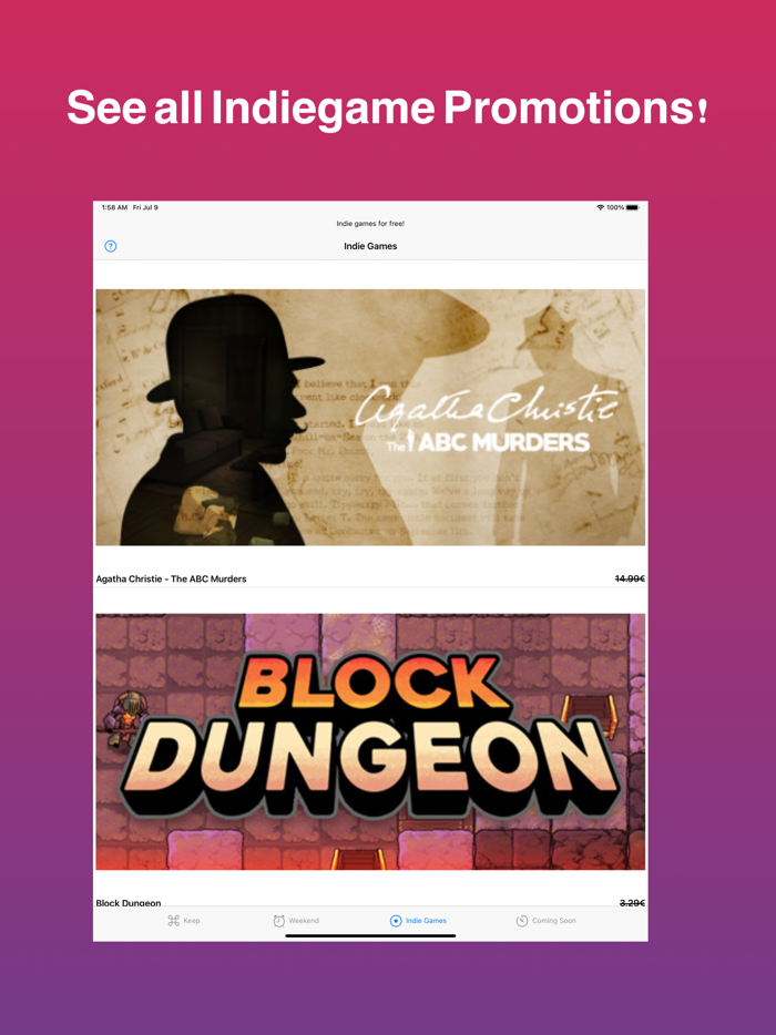 Game Promotion Alert - Notify