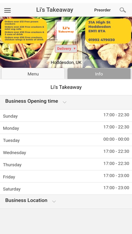 Li Chinese Takeaway, Hoddesdon screenshot-3