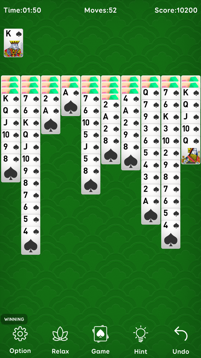 Spider Solitaire Calm