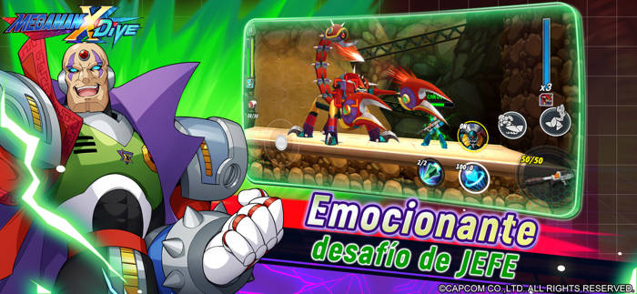 MEGA MAN X DiVE - MOBILE