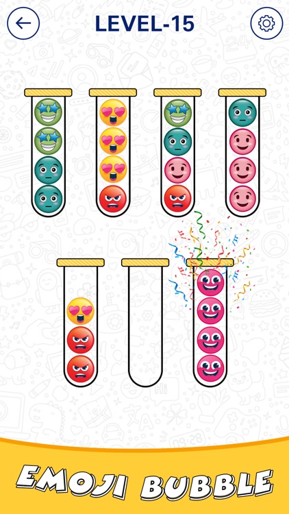 Emoji Ball Sort Puzzle screenshot-4