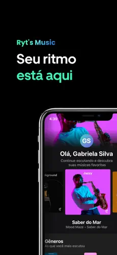 Captura de Pantalla 1 Ryt's Music iphone