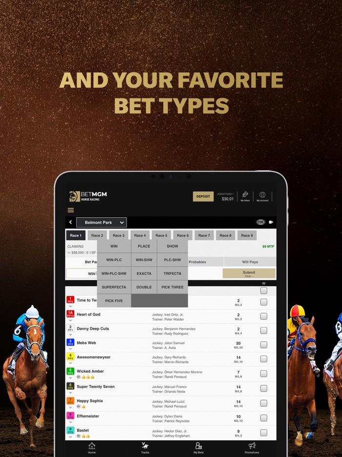 BetMGM - Horse Racing