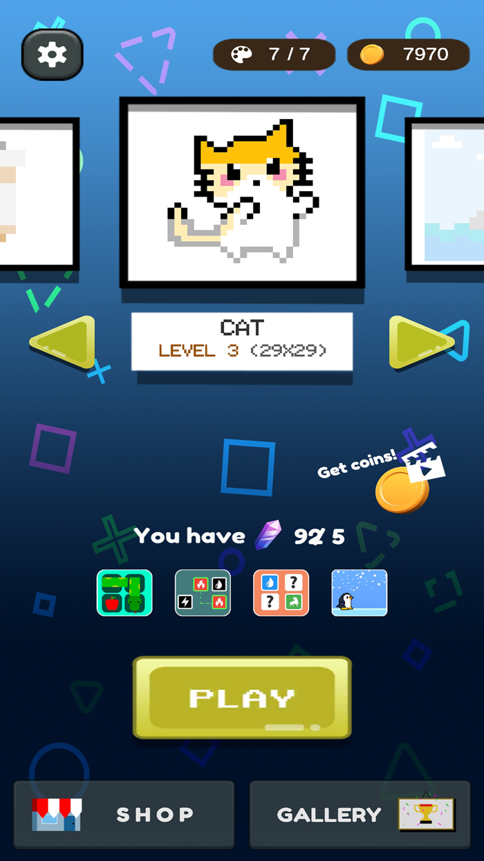 Pixel Land Pixel art and game