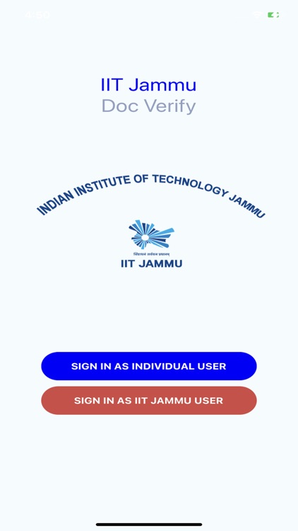 IIT Jammu Doc Verify