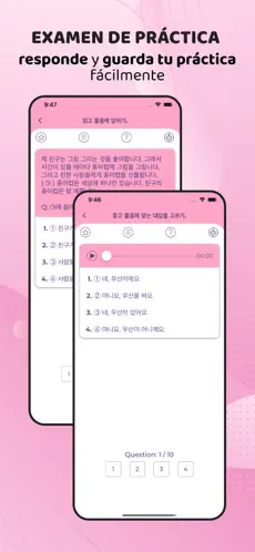 Screenshot 3 Topik Test - Aprende coreano iphone