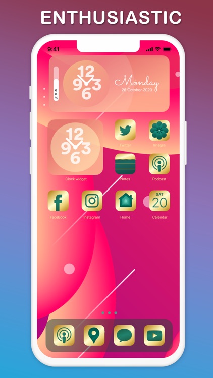 Clock Widget - Custom themes screenshot-8