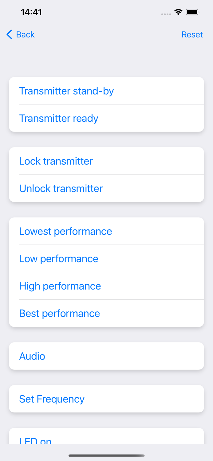 Sonic Remote - Control your TX