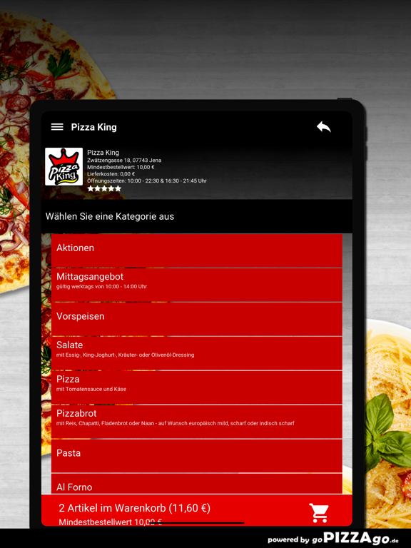 Pizza King Jena screenshot 8