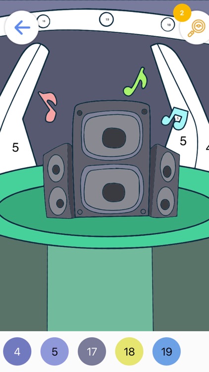 Music Coloring Game