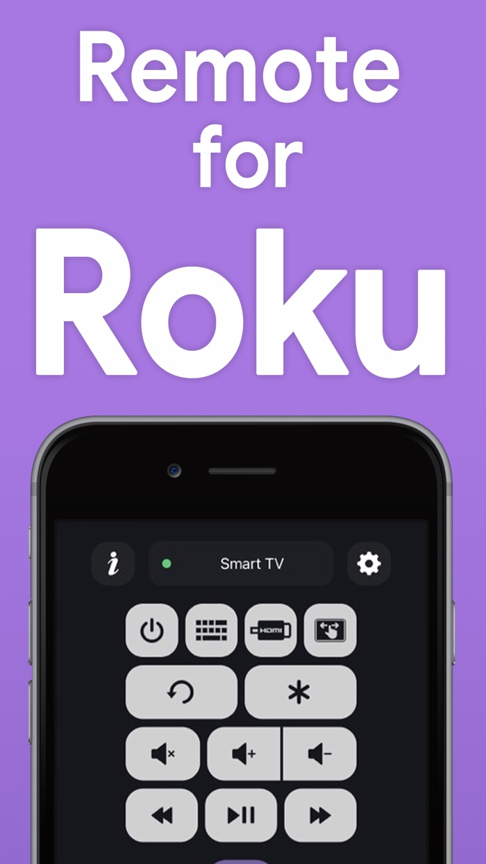 Smart Remote for Roku TV