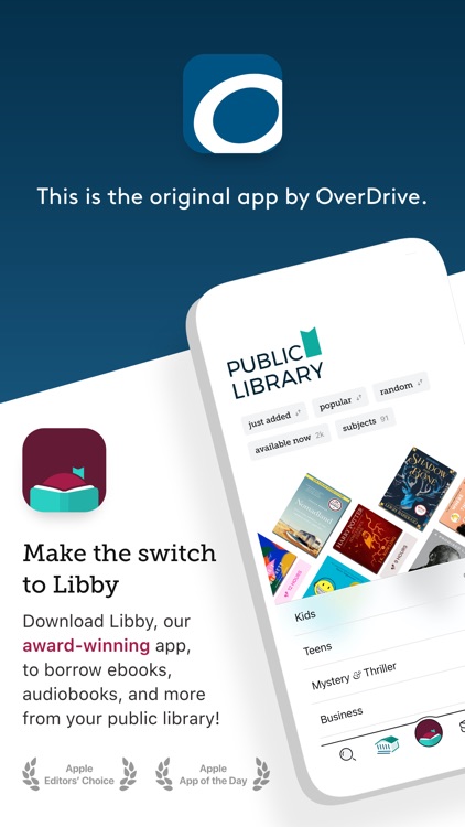 OverDrive Libby eBooks & Audiobooks